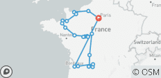  French Ring ( 11 days ) - 22 destinations 