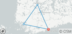  Helsinki - Turku - Tampere - 4 destinations 